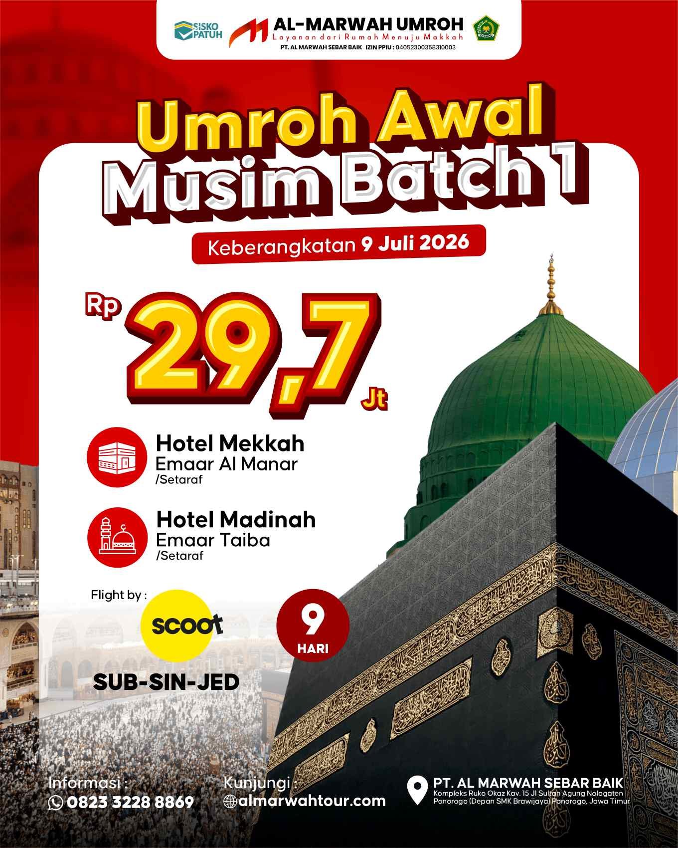 Umroh Awal Musim Madiun 2026