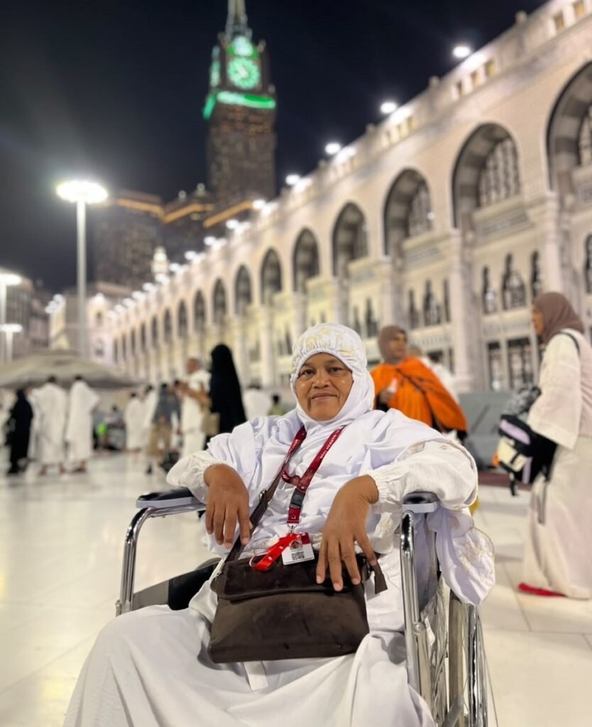 kursi roda di masjidil haram